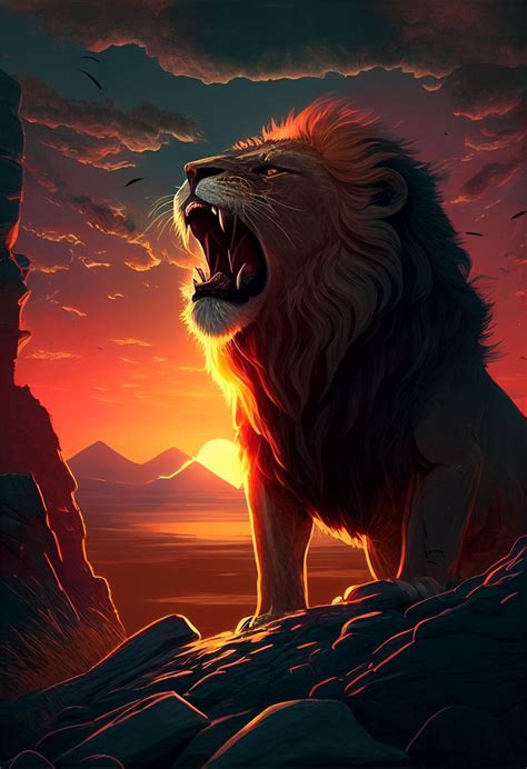 lion lock screen wallpaper